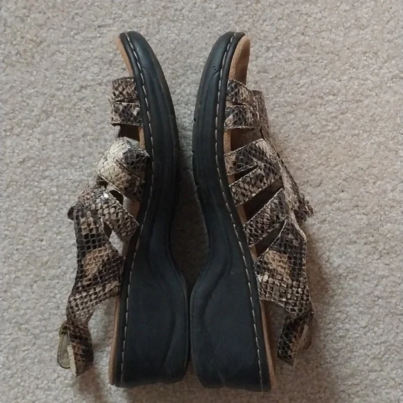 Snake print sandals - Picture 3 of 4